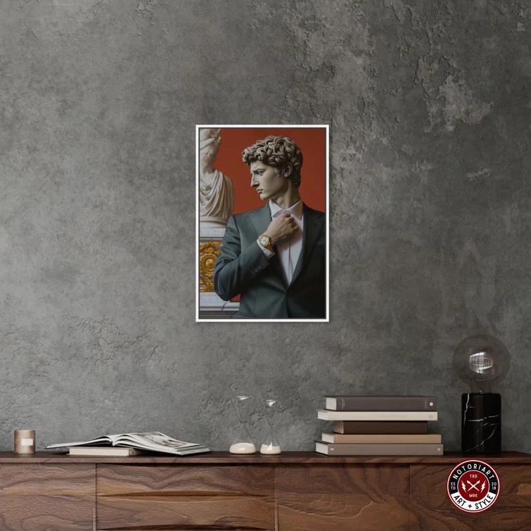 Notori Art Notoriart Sculpture With Style Framed Style 1 Piece Canvas Wall Art