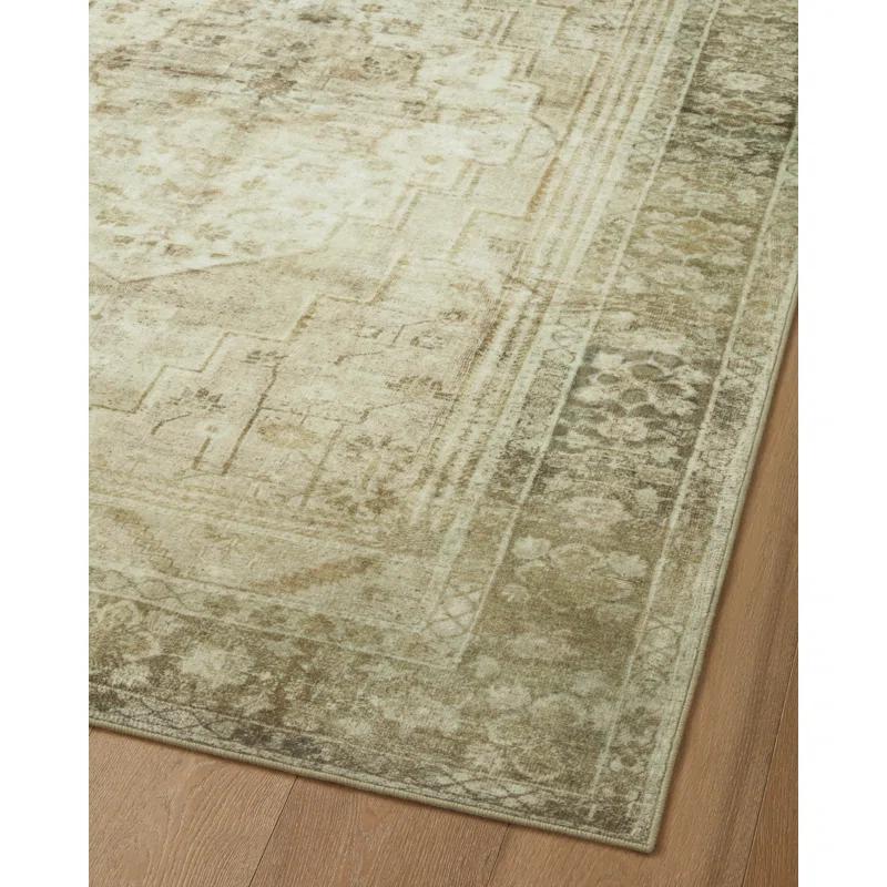 Banks IV Rug by Magnolia Home by Joanna Gaines x Loloi - Natural and Granite / 5' x 7'6"