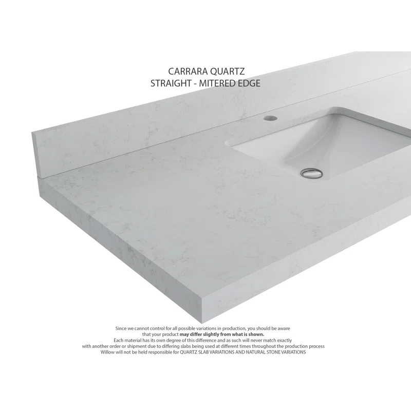 Willow Collections Aberdeen 36'' Single Bathroom Vanity with Top