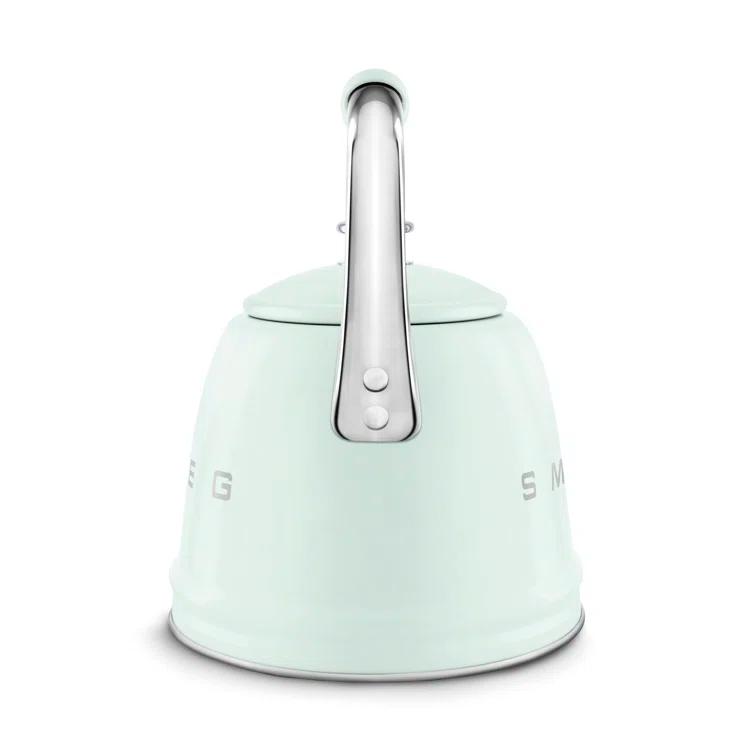 SMEG Pastel Green Whistling Stovetop Kettle