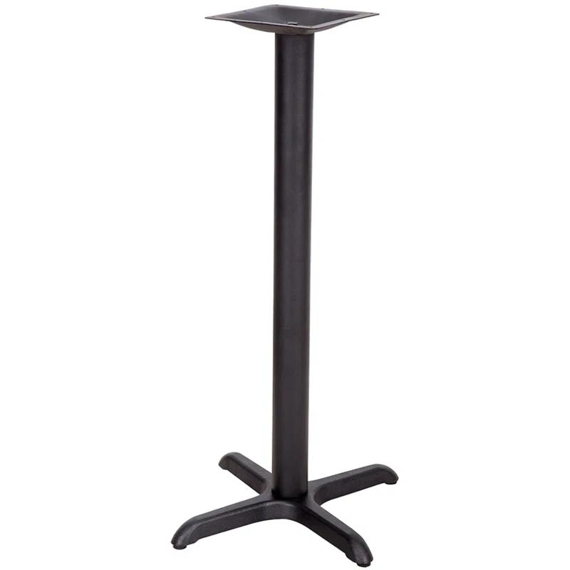 Flash Furniture Beverly Restaurant Table X-Base with 3" Dia. Bar Height Column