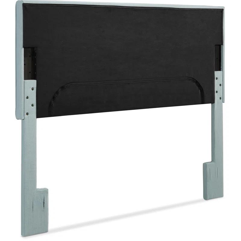 Serta Serta Palisades Modern Tufted Design Upholstered Padded Headboard with Adjustable Height Frame