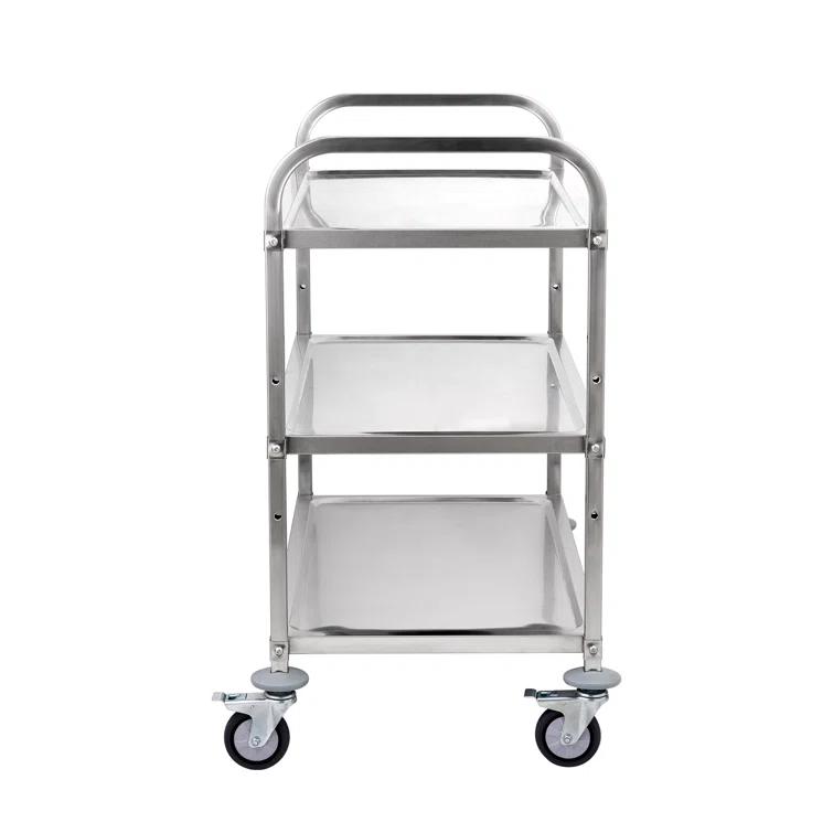 VEVOR Rolling Kitchen Cart with Steel Top | Wayfair