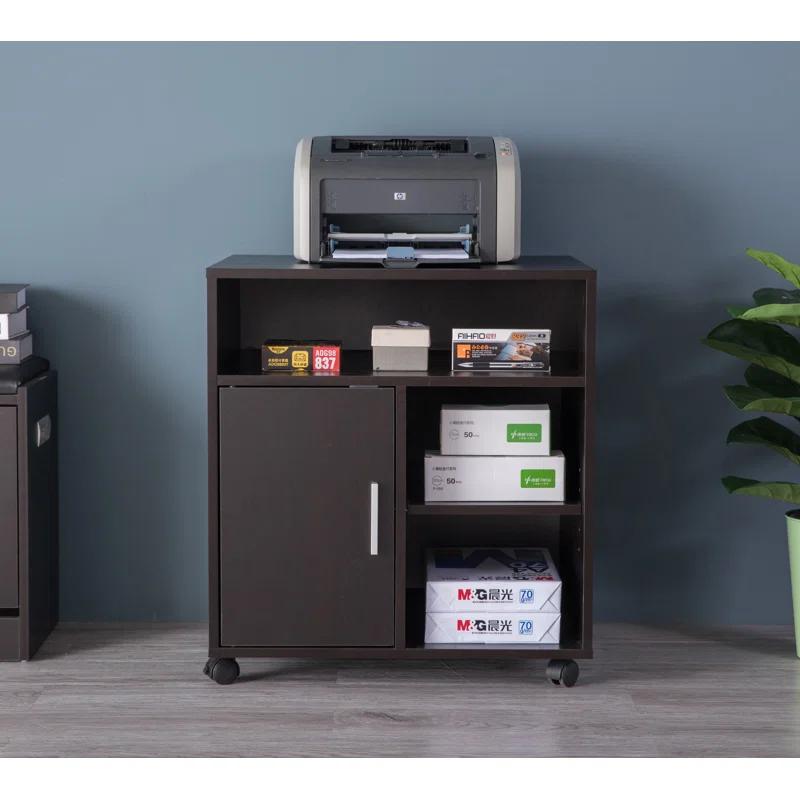 26'' H x 23.75'' W 1 Printer Stand with Wheels