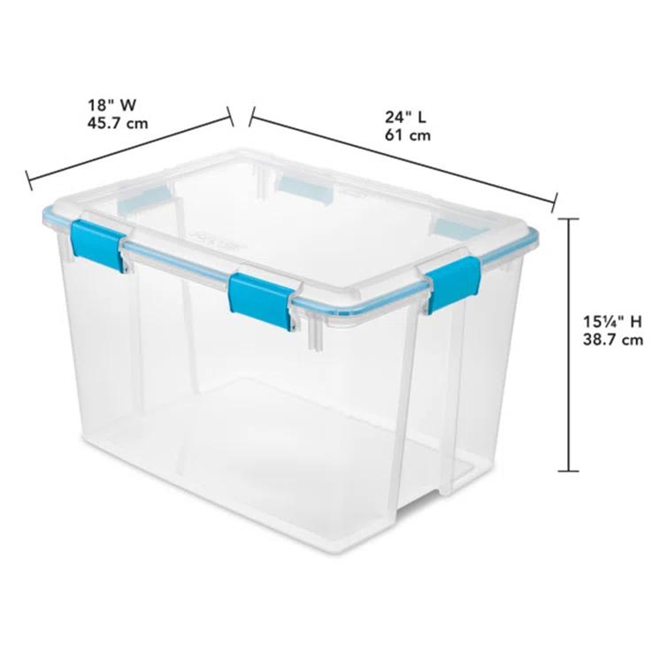 Sterilite Sterilite Plastic Storage Bin Container