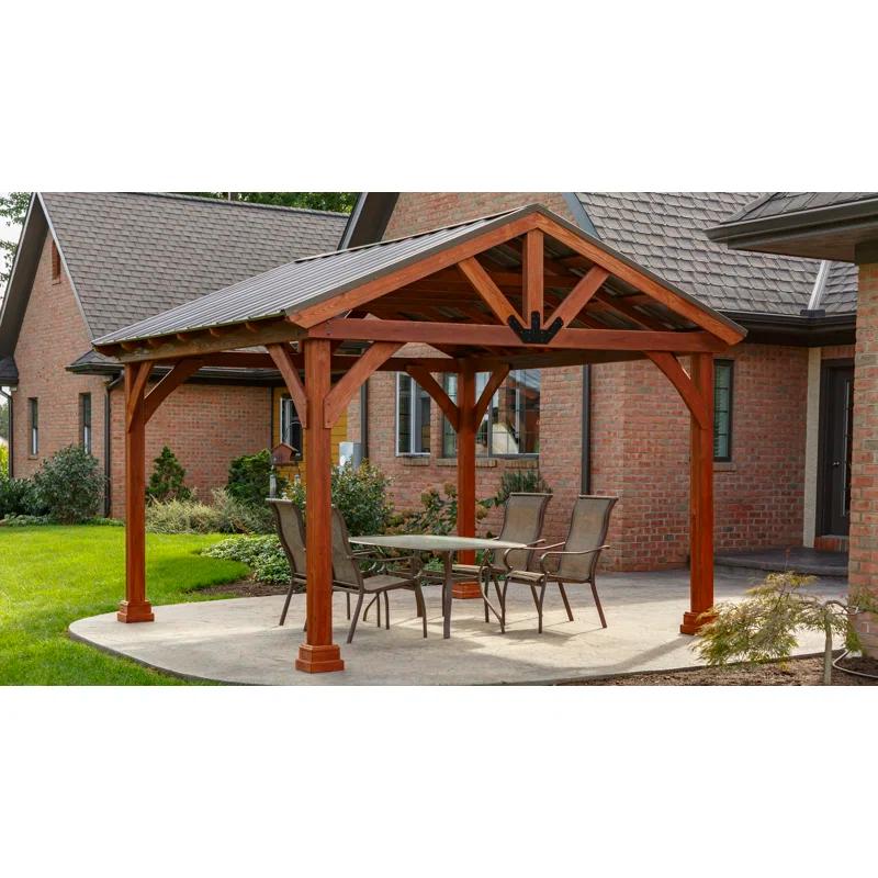 Westmont 12 Ft. W x 12 Ft. Wood Pavilion