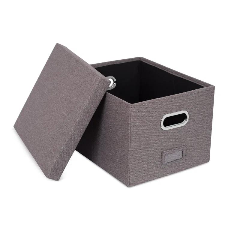BirdRock Home Internet's Best Collapsible File Storage Fabric Box