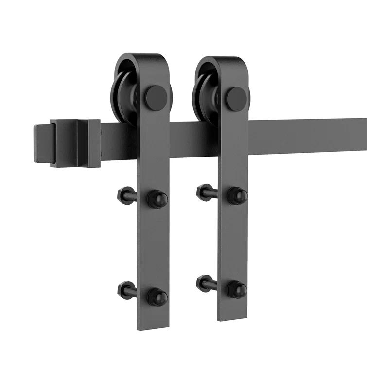 Lazio Antique Sliding Standard Single Track Barn Door Hardware Kit
