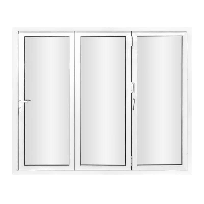 FOREVERDOORS Foever Doors 3 Panel, Folded Out, Folding Patio Door, Aluminum Folding Door