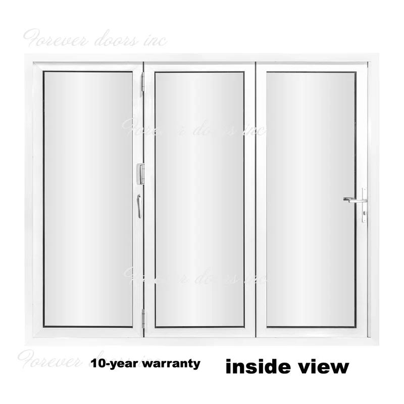 FOREVERDOORS Foever Doors 3 Panel, Folded Out, Folding Patio Door, Aluminum Folding Door
