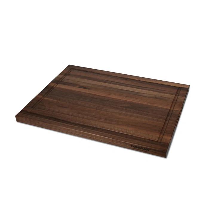 CONSDAN CONSDAN Wood Cutting Board, Black Walnut