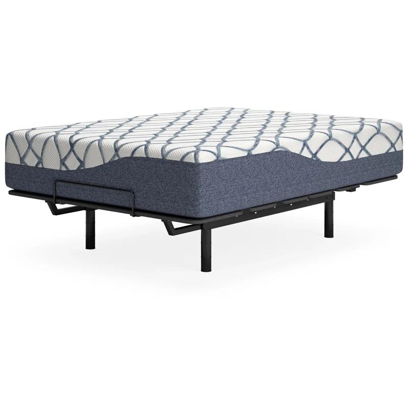Benjara Himy Mattress, Response Memory Foam, 14 Inch Cooling
