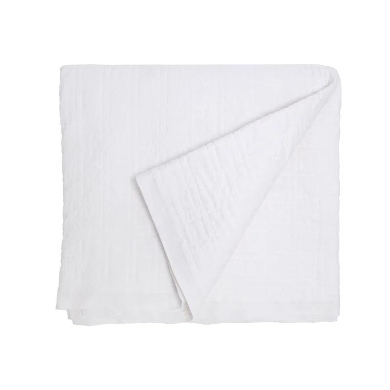 Vancouver Cotton Coverlet by Pom Pom at Home - Cream / King
