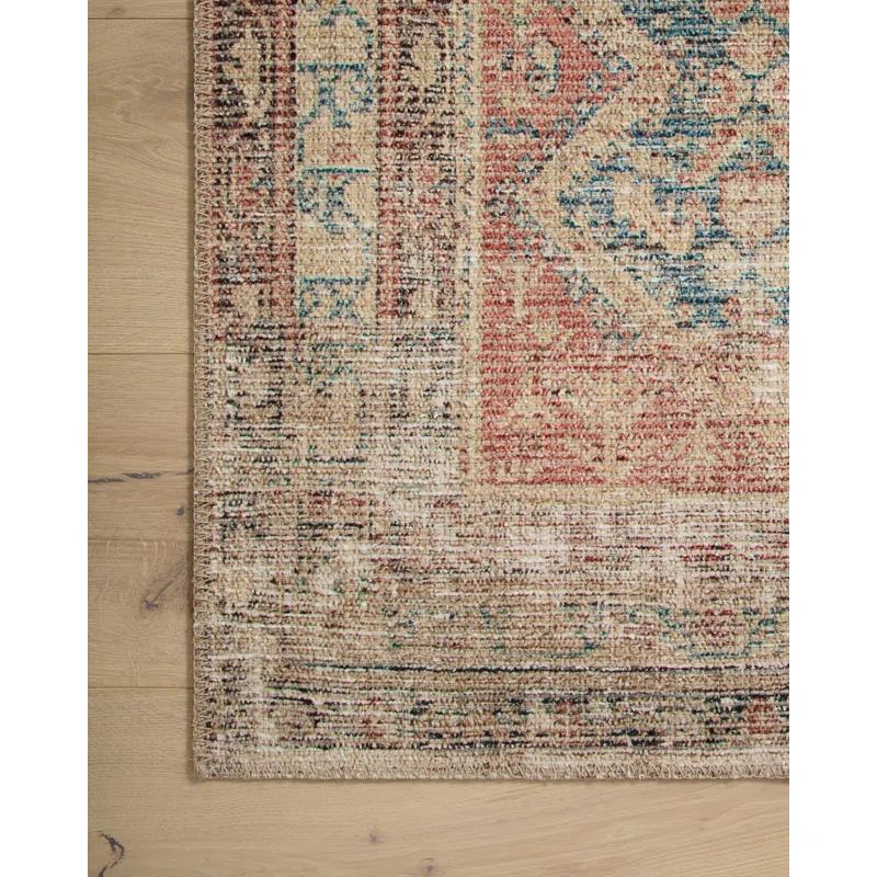 Angela Rose x Loloi Aubrey Ocean / Spice Area Rug
