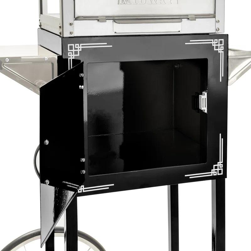 Olde Midway Olde Midway Vintage Popcorn Machine and Cart