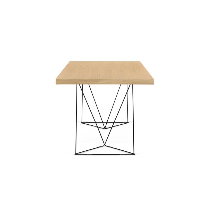 Orren Ellis Frethi Metal Base Dining Table