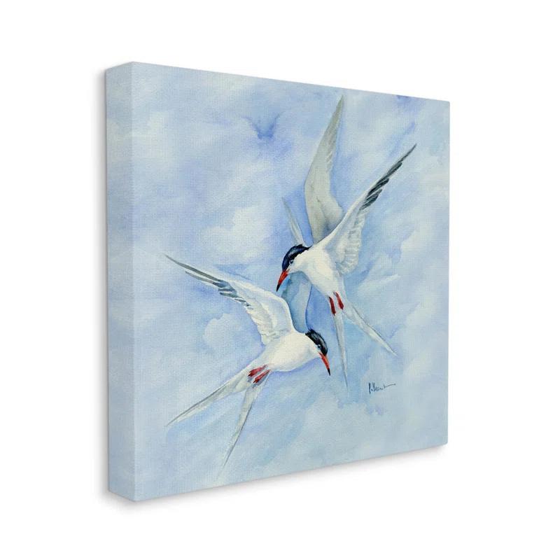 Stupell Industries " Two Birds Flying Sky Wildlife " by Paul Brent
