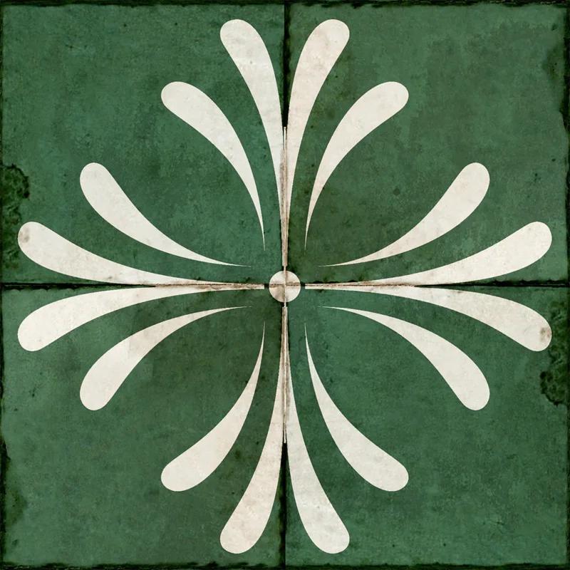 Mi Alma 8'' W x 8'' L Vinyl Peel and Stick Mosaic Tile (Set of 24)