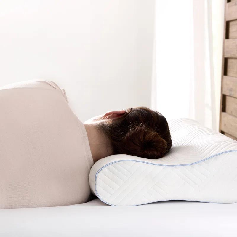 BodiPEDIC Adjustable Contour Memory Foam Bed Pillow