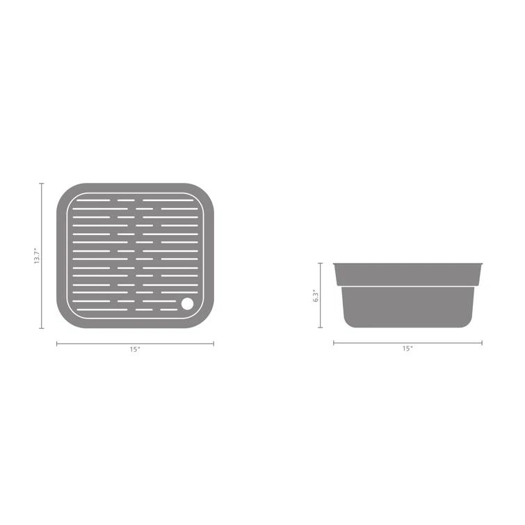Brabantia Brabantia Sink Side Dishwashing Tub with Drying Tray