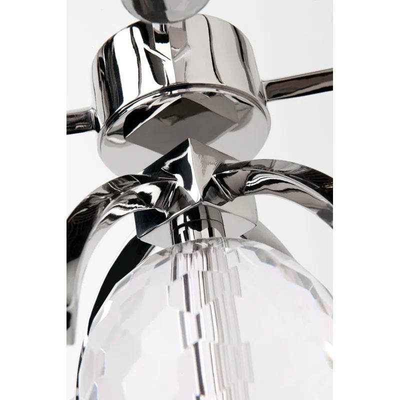 Hudson Valley Lighting Waterloo 4 - Light Glass Geometric Chandelier