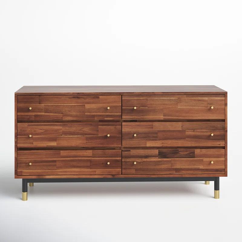 Dakota 6 - Drawer Double Dresser