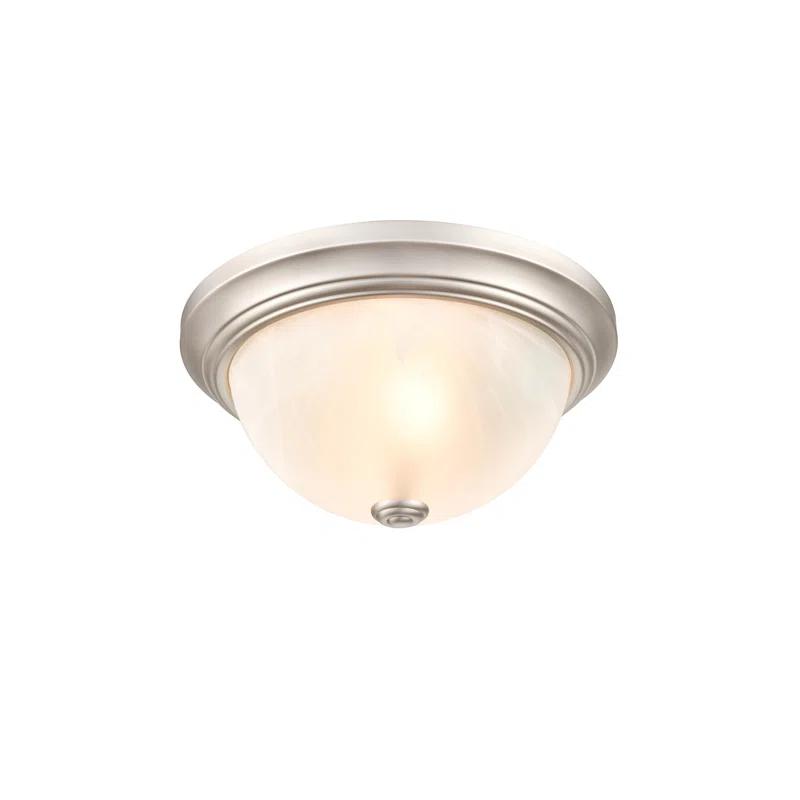 Winston Porter Andreyah Glass Flush Mount