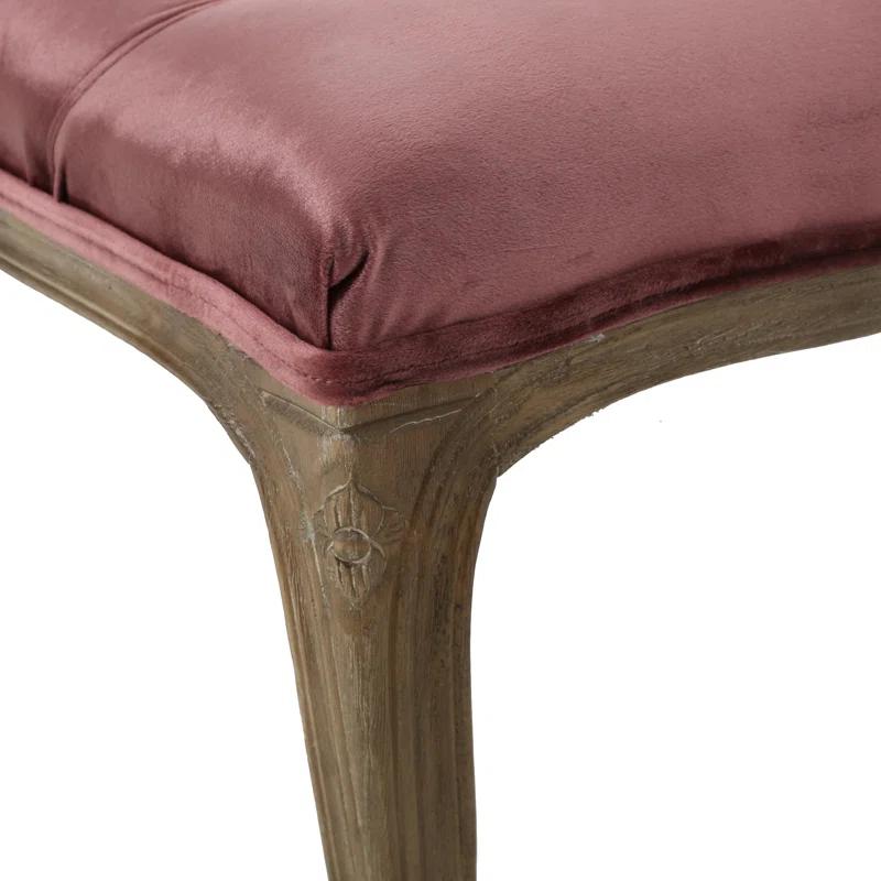 Ophelia & Co. Orndorff Velvet Upholstered Bench