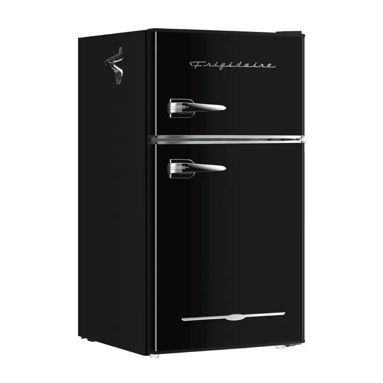 Frigidaire 3.2-Cu Ft. 2-Door Retro Compact Bar Fridge With Freezer And Side Bottle Opener