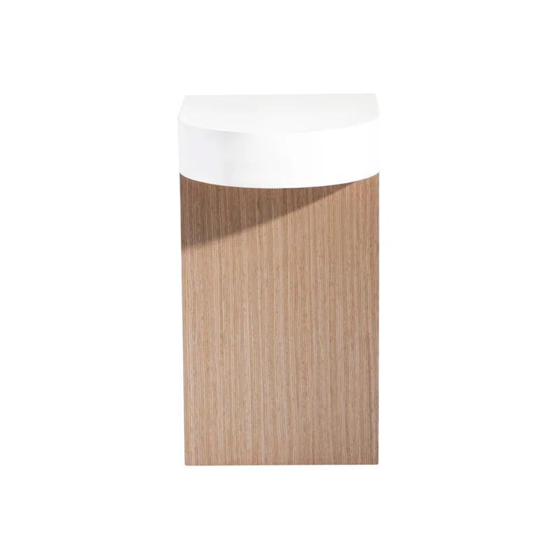 Modulum Solid Wood Top End Table