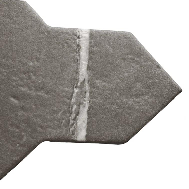 Merola Tile Istanbul Shield Checker 4-3/4 In. X 8-1/4 In. Porcelain Floor And Wall Tile Kit
