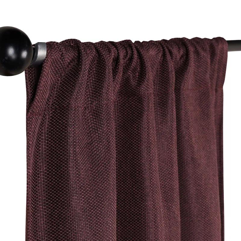 Superior Kinlaw Polyester Room Darkening Curtain Panel Pair (Set of 2)