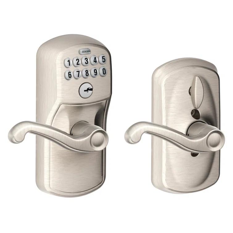 Plymouth Keyless Electronic Left Hand Door Lever