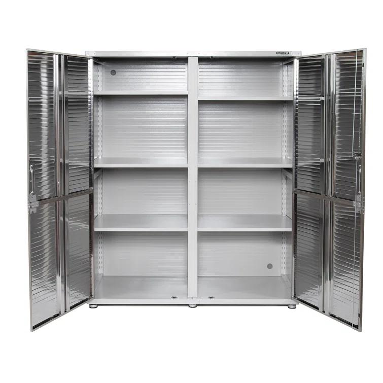 UltraHD® Seville Classics UltraHD Extra-Wide Storage Cabinet, 60" W x 24" D x 72" H