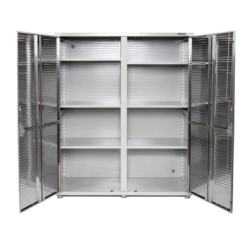 UltraHD® Seville Classics UltraHD Extra-Wide Storage Cabinet, 60" W x 24" D x 72" H