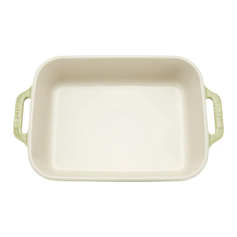Staub Staub Ceramic 4-Pc Baking Pans Set, Casserole Dish With Lid, Brownie Pan,