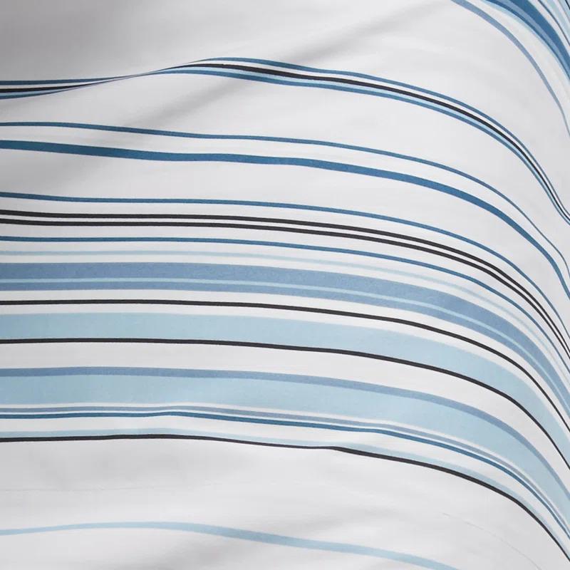 SouthShore Fine Linens Coastal Stripes Collection Striped Microfiber Sheet Set