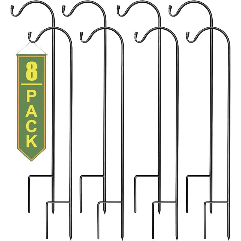 Shepherds Hooks for Outdoor Garden Stakes
