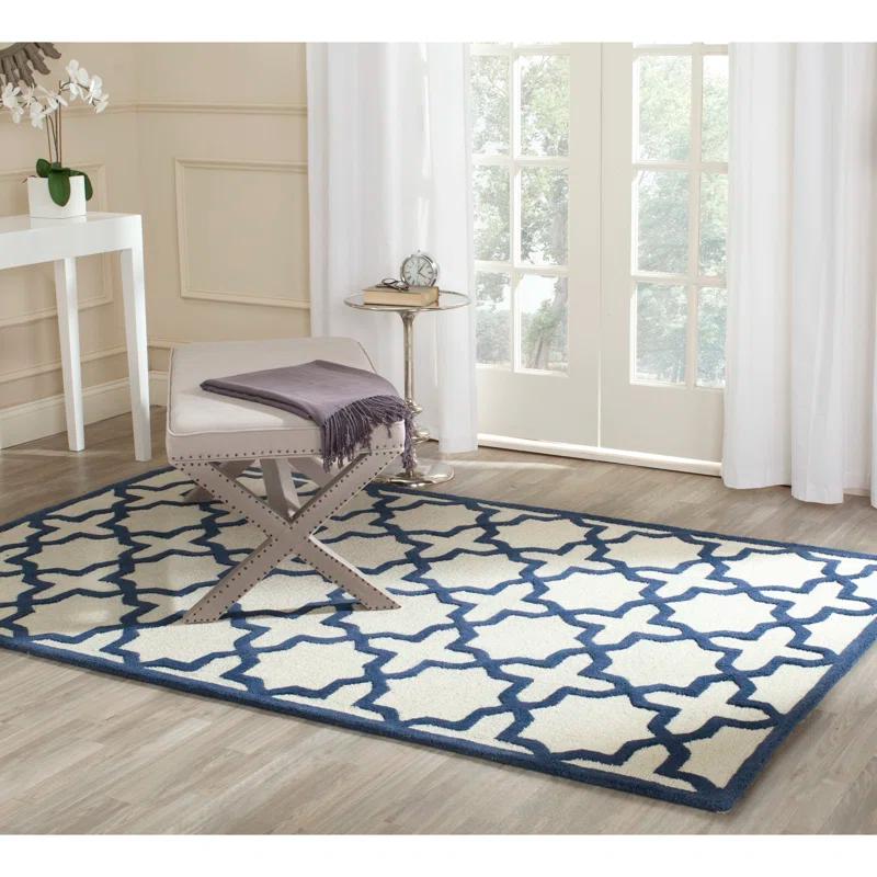Safavieh Cambridge Hand Tufted Wool Geometric Rug
