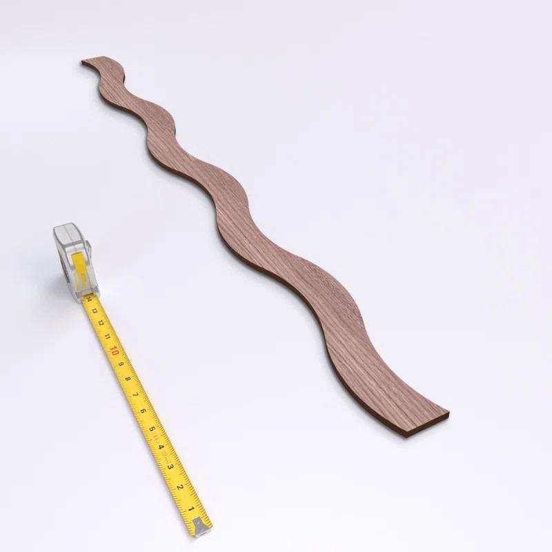 Brazos Adjustable Wood Decorative Slat Wall Panel Kit