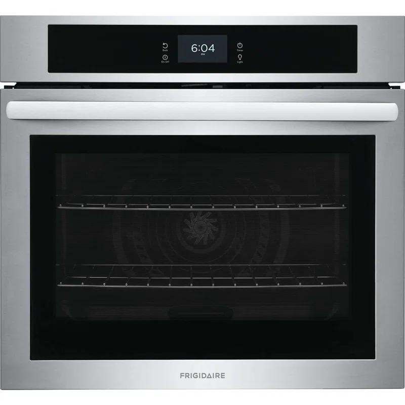 Frigidaire 30" 5.3 cu. ft Self-Cleaning Convection Electric Single Wall Oven FCWS3027AS