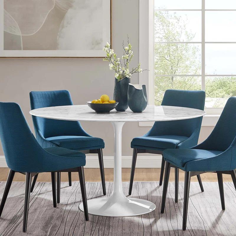 Modway Modway Lippa Oval Artificial Marble Dining Table