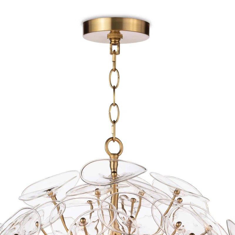 Regina Andrew Poppy 9 - Light Dimmable Sputnik Sphere Chandelier