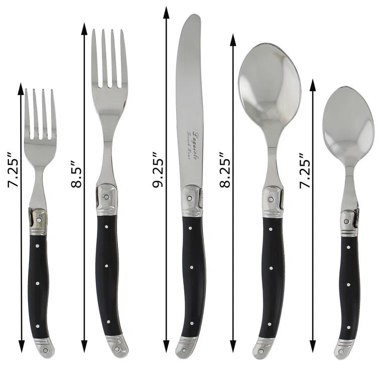 Hixon Stainless Steel Flatware - Set of 20