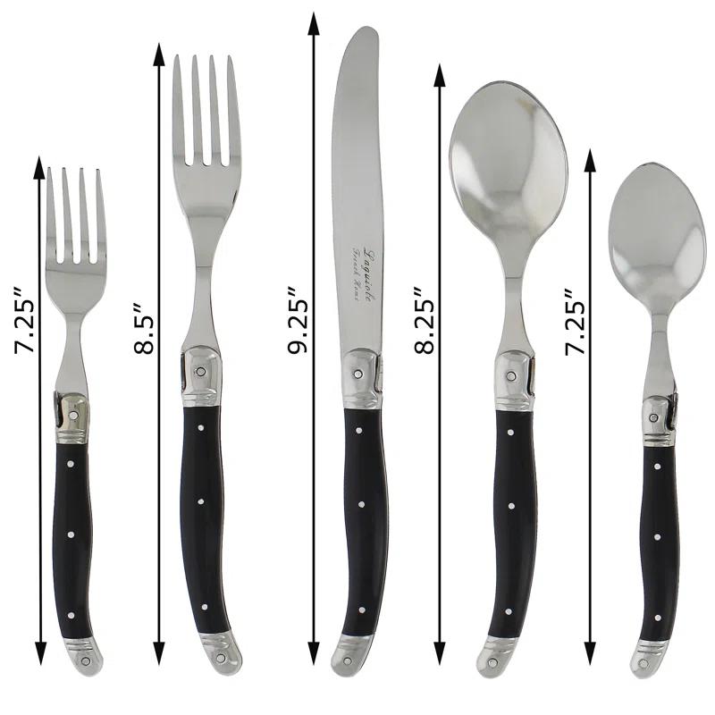 Hixon Stainless Steel Flatware - Set of 20