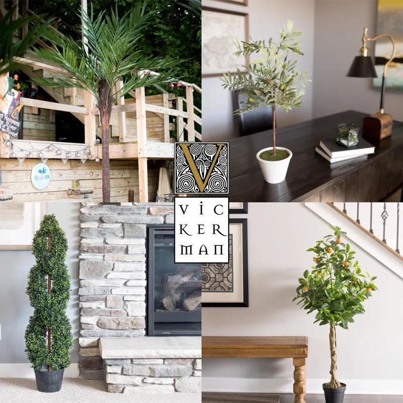 Vickerman Artificial Green Boxwood Hedge