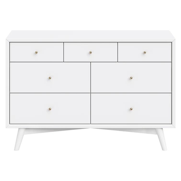 Palma 7 Drawer 53" W Double Dresser