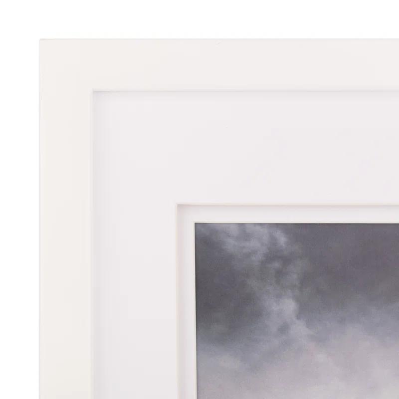 Gallery Solutions Wall Mount Or Tabletop Double Airfloat  Mat Picture Frame