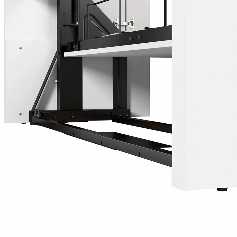 Sand & Stable™ Luka Murphy Bed with Storage Cabinet (90W)