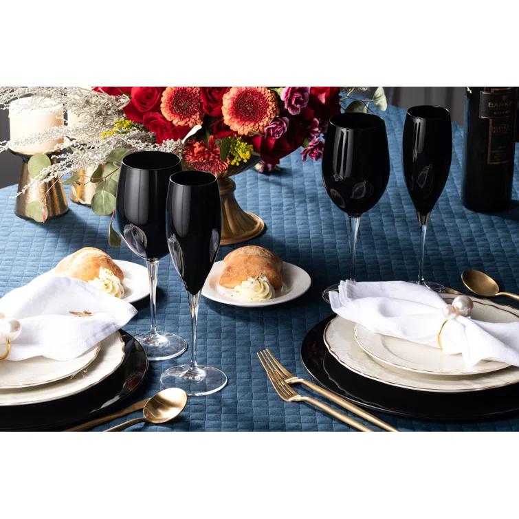Majestic Crystal Crystal Wine Glass Set (Set of 6)